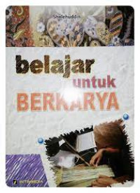 Image of Belajar Untuk Berkarya