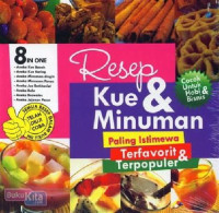 Image of Resep Kue dan Minuman Paling Favorit